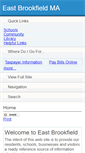 Mobile Screenshot of eastbrookfieldma.us
